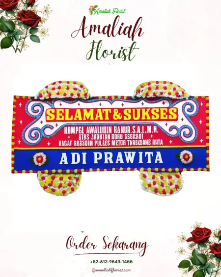 Papan Bunga Ucapan Selamat Abiansemal Dauh Yeh Cani